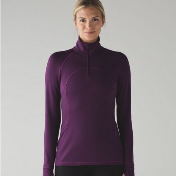 Lululemon First Mile 1/2 Zip - Picture 1 of 5